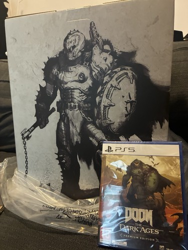 Doom dark ages ps5 collector - doom,